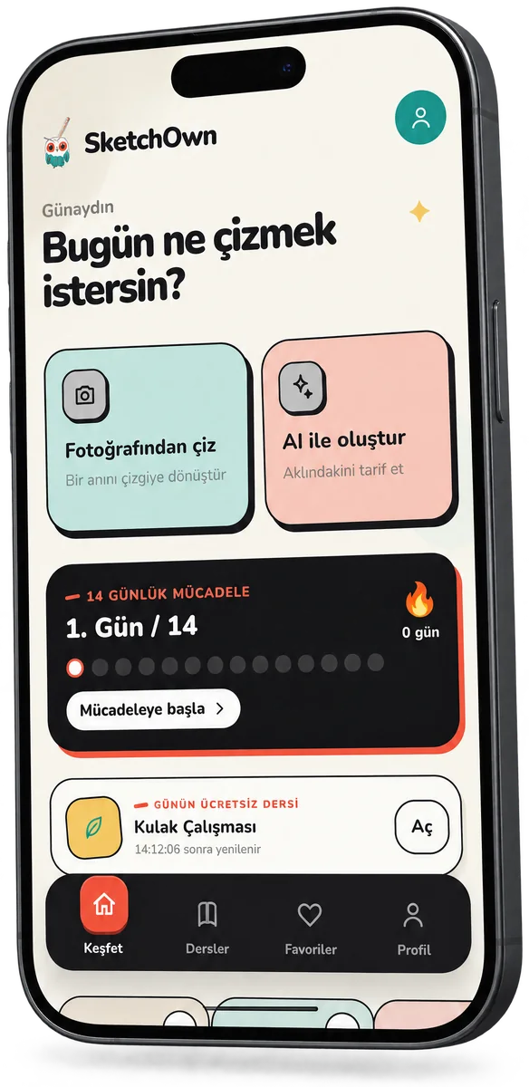 SketchOwn ekranı