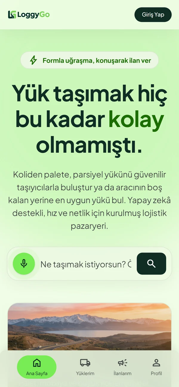 LoggyGo telefonda